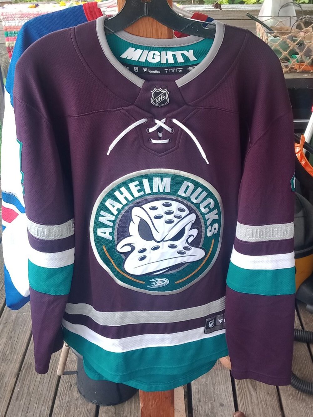 Limited Release Fanatics Anaheim Ducks 30th Anniversary Fowler NHL Hockey Jersey